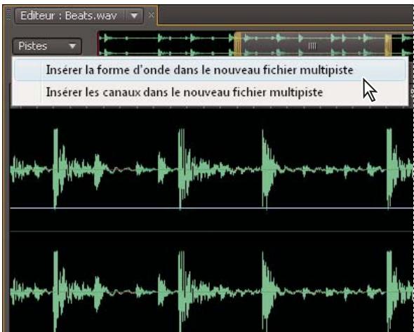 ADOBE SOUNDBOOTH CS4 - Création d'un fichier multipiste - 2