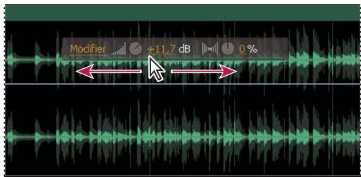 ADOBE SOUNDBOOTH CS4 - Ajustement du volume ou du panorama d'un clip - 2