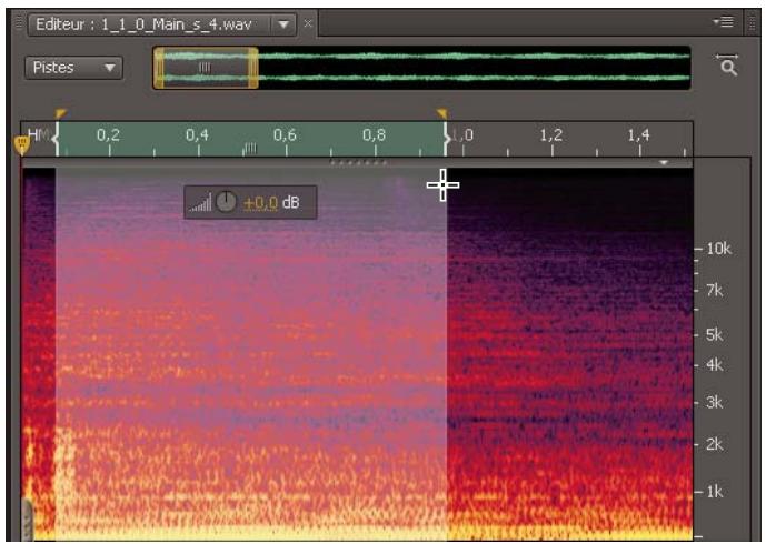 ADOBE SOUNDBOOTH CS4 - A propos de l'affichage spectral - 1