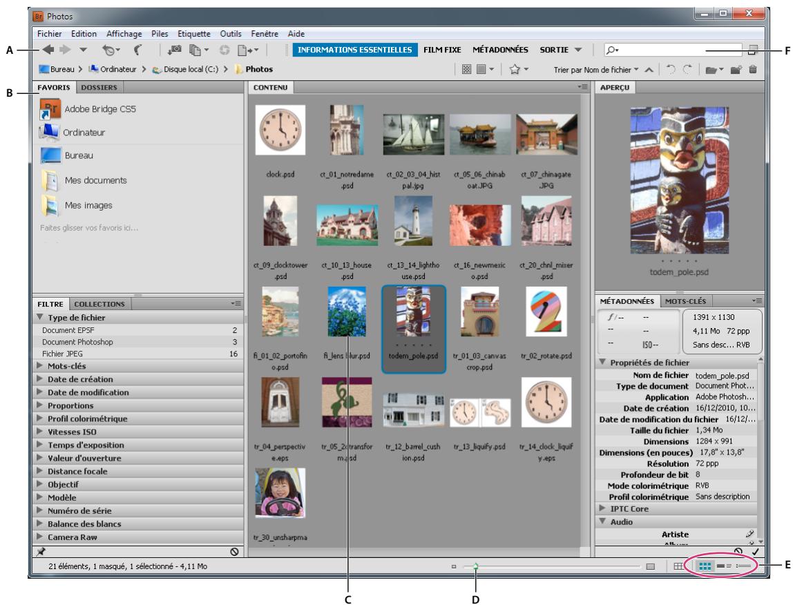 ADOBE TECHNICAL COMMUNICATION SUITE 3 - Gestion et ajout d'éléments à l'aide d'Adobe Bridge - 1