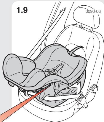 CONCORD ULTIMAX - Installation dos à la route (de la naissance à 13 kg) - 2