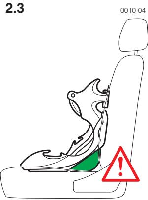 CONCORD ULTIMAX - Montagem no sentido invenso à marcha (recém-nascidos até 13 kgs.) - 5