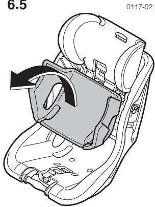 CONCORD ULTIMAX - Bekleding losnemen / Bekkeninzetelement verwijderen - 2