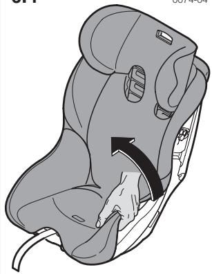 CONCORD ULTIMAX - Retirada de las fundas / Extracción de la almohadilla pélvica - 1