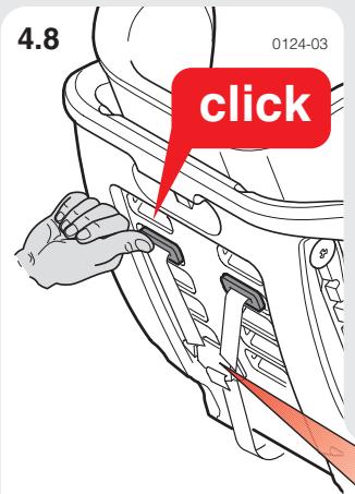CONCORD ULTIMAX - Stoel aan de groote van het kind aanpassen / Kinderstoelgordel verstellen / Gordelsystem inkorten - 1