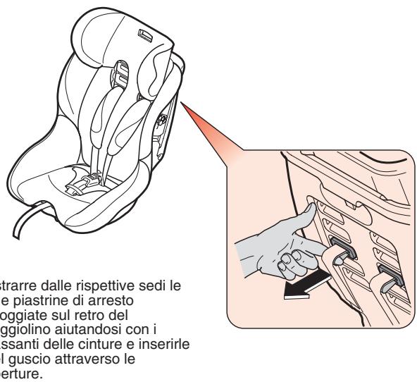 CONCORD ULTIMAX - Adeguamento del seggiolino alle dimensioni del bambino / Regolazione poggiatesta e cinture per le spalle - 1