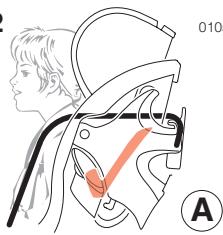 CONCORD ULTIMAX - Adeguamento del seggiolino alle dimensioni del bambino / Regolazione poggiatesta e cinture per le spalle - 2