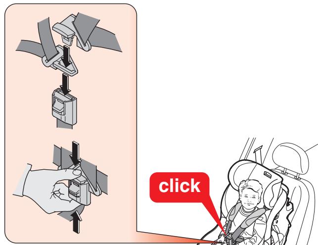 CONCORD ULTIMAX - Securing the child - 1