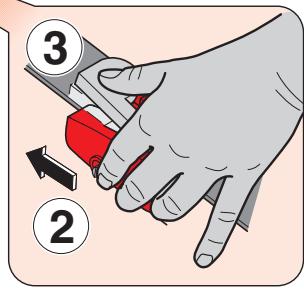 CONCORD ULTIMAX - Releasing the belt tensioner to remove the seat - 3