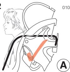 CONCORD ULTIMAX - Sitz an Groß des Kindes anpassen / Kopfstütze und Hosenträgergurte verstellen - 2