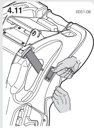 CONCORD ULTIMAX - Adaptación de la silla al peso del peso / Acortar el Sistema de cinturón - 3