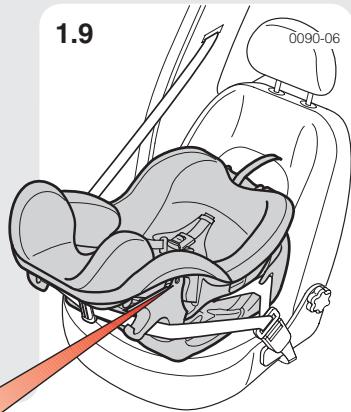 CONCORD ULTIMAX - Einbau entgegen der Fahrtrichtung (von Geburt bis 13kg ) - 2