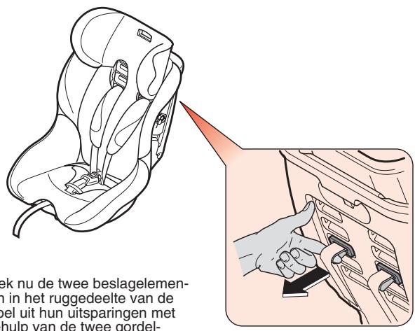 CONCORD ULTIMAX - Stoel aan de groote van het kind aanpassen / Kinderstoelgordel verstellen - 1