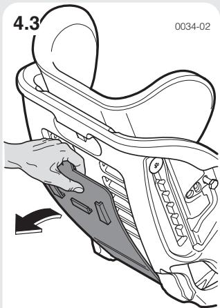 CONCORD ULTIMAX - Modelo de regular o apoio da casa e o cinto tipo suspensorio bem como de adaptar acadeira ao tamanho da criança - 4