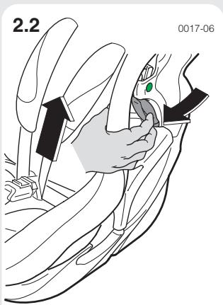 CONCORD ULTIMAX - Montaje en el sentido de la marcha (de 9 a 18 kg) - 2