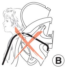 CONCORD ULTIMAX - Adjusting the seat to the child's size / adjusting the head support and harness - 3