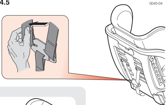 CONCORD ULTIMAX - Adjusting the seat to the child's size / adjusting the head support and harness - 2