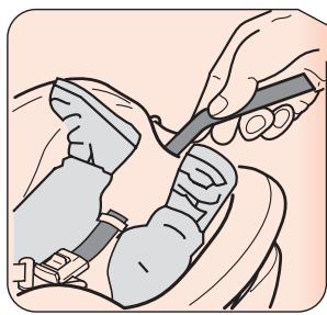 CONCORD ULTIMAX - Adeguamento del seggiolino alle dimensioni del bambino / Regolazione poggiatesta e cinture per le spalle - 2