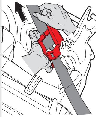 CONCORD ULTIMAX - Modo de remover a capa e a almofada da bacia - 1