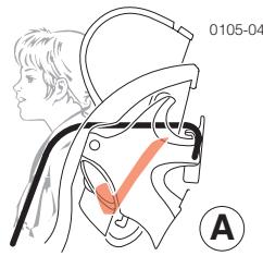 CONCORD ULTIMAX - Reglage du siège en fonction de la taille de l'enfant / réglage du repose-tête et du harnais. - 2