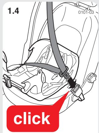 CONCORD ULTIMAX - Rear-facing installation (from birth to 13kg ) - 1
