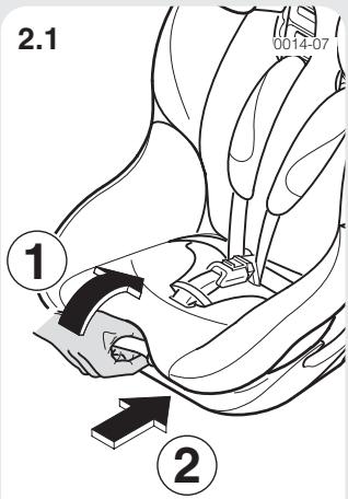 CONCORD ULTIMAX - Einbau in Fahrtrichtung (von 9 - 18 kg) - 1