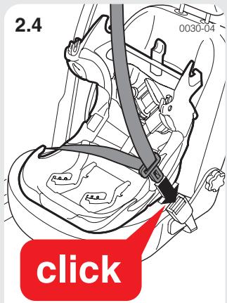 CONCORD ULTIMAX - Montagem no sentido de marcha (de 9 - 18 kgs) - 1