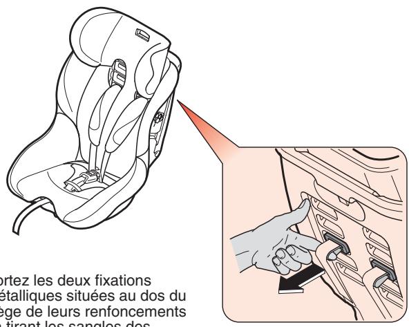 CONCORD ULTIMAX - Réglage du siècle en fonction de la taille de l'enfant / réglage du harnais. - 1