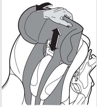 CONCORD ULTIMAX - Adaptación de la silla al時間 del niño / Ajuste del reposacabezas y de los cinturones de 4 punto - 1