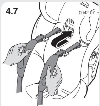 CONCORD ULTIMAX - Réglage du siècle en fonction de la taille de l'enfant / réglage du harnais. - 2