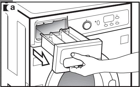 GORENJE D62225 - LIMPIEZA DE LA CUBETA DE DETERGENTE - 1