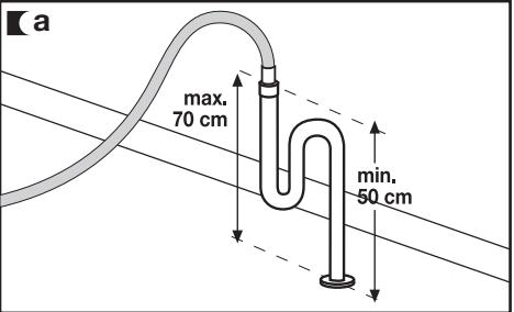 GORENJE D62225 - Canalisation d'evacuation - 1