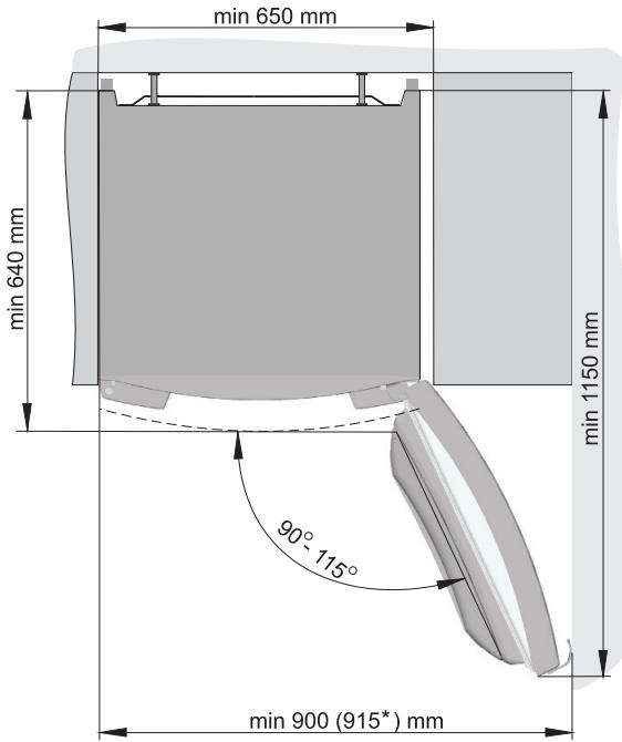 GORENJE G24 - Installation de l'appareil - 2