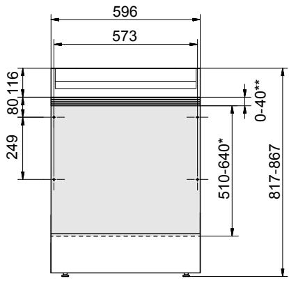 GORENJE GI66160 - Panneau de commande - 1