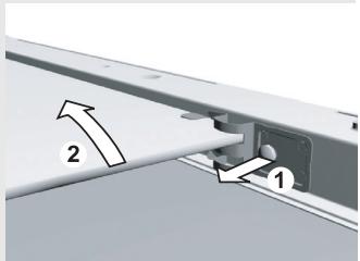 GORENJE WA73141 - Pozor: Teleskopické vysouvaci drážky nesmite mazat. - 2