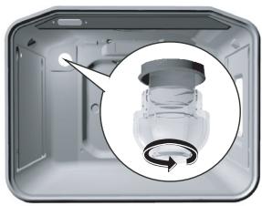 GORENJE WS53120 - Objímka Žárovky je pod proudem. Riziko úrazu elektrickým proudem! - 1