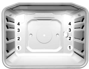 GORENJE WS53120 - Vysky pečeni (pouze u některych modelu) - 1