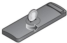 BOSE SOUNDDOCK ORIGINAL - Sustitución de la pila del mando a distancia - 1