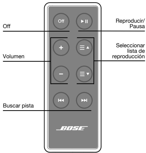 BOSE SOUNDDOCK ORIGINAL - Uso del mando a distancia - 1