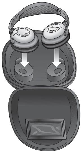 BOSE QUIETCOMFORT 15 - Rangement du casque - 1