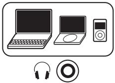 BOSE QUIETCOMFORT 3 - Connexion à des appareils audio portables et Hi-Fi - 1
