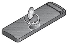 BOSE SOUNDDOCK SERIE II - Replacing the remote control battery - 3