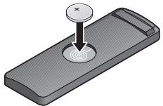 BOSE SOUNDDOCK SERIE II - Replacing the remote control battery - 2