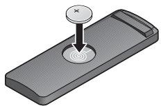 BOSE SOUNDDOCK SERIE II - Sustitución de la pila del mando a distancia - 2