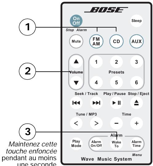 BOSE WAVE MUSIC SYSTEM - Réveil au son de la radio ou d'un CD - 1
