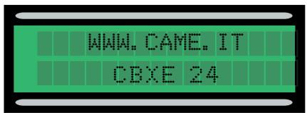 CAME Z - Modification message initial - 5