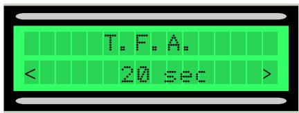 CAME ZL80 - Surfer dans le menu - 9