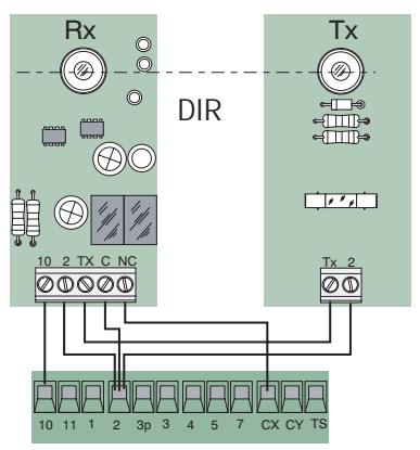 CAME ZL80 - Connexions électriques - 1