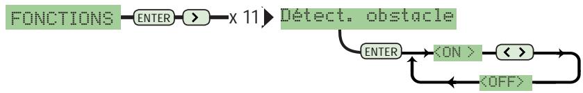 CAME ZL80 - Description des activités du menu - 7