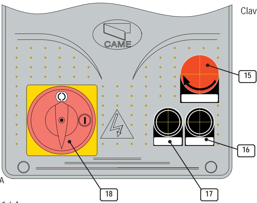 CAME ZL80 - Listes des parties - 2
